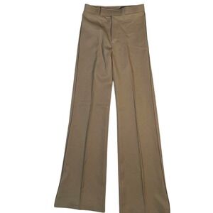 Vintage Angels Flight Dress Pants Mens 28x36 Beige SKINFITS Flare USA 80s NOS